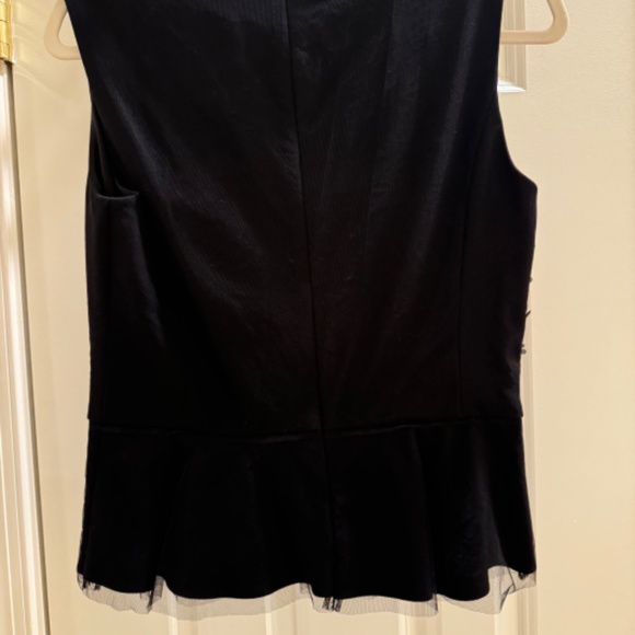 Crepe top with lace and sequins - Picture 3 of 4